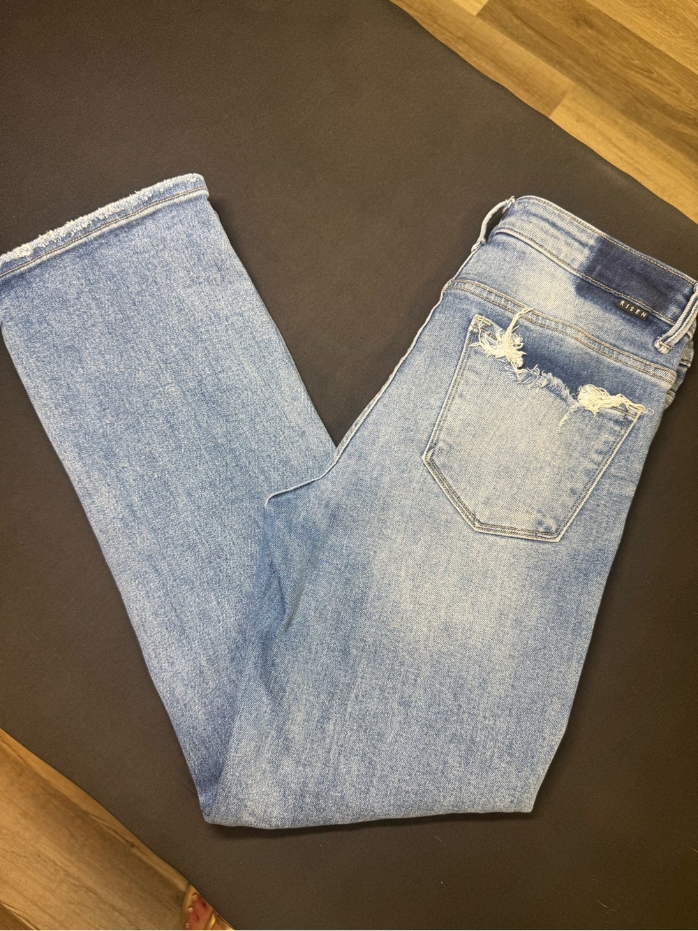 Risen Jeans - Straight Leg Women’s Jeans in Light Blue
